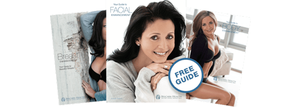 Guides for breast, facial, and body enhancement.