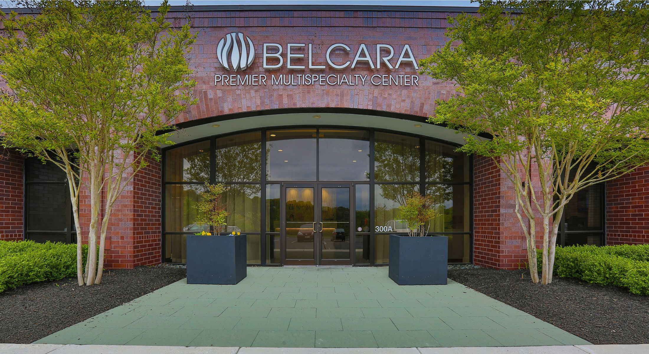 Belcara Premier Multispecialty Center entrance view.