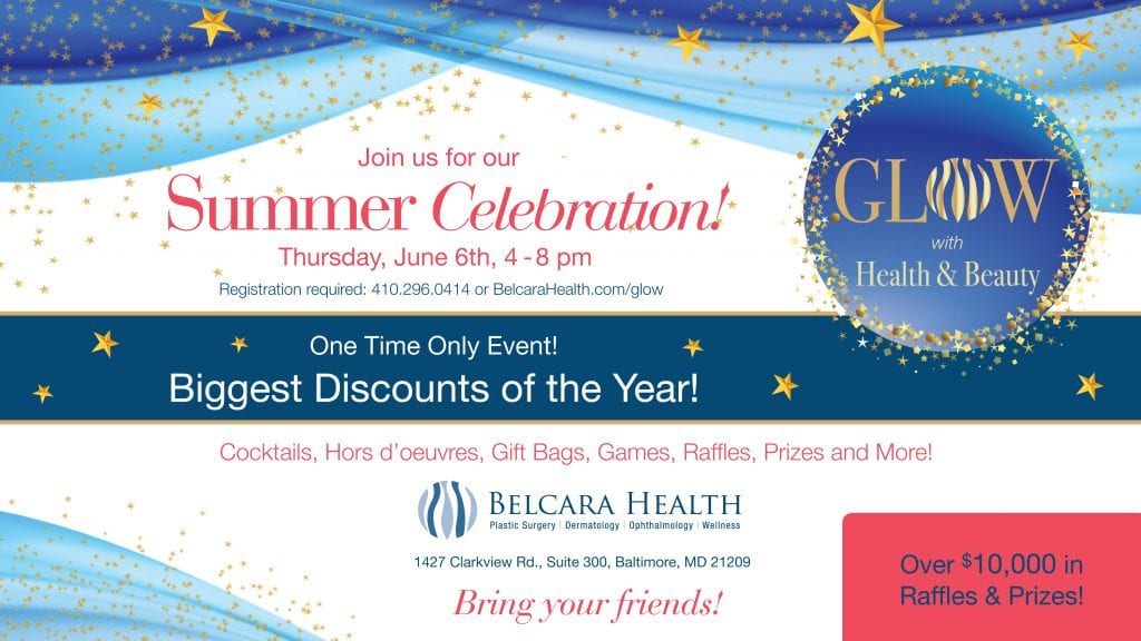 Summer GLOW event flyer